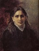 Ilia Efimovich Repin Strehl Tova other portraits oil on canvas